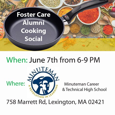 Foster Care Alumni Cooking Social 