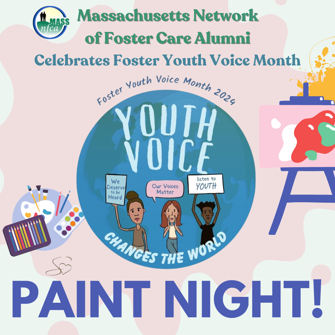 Paint Night for Youth Voice Month (in-person event)