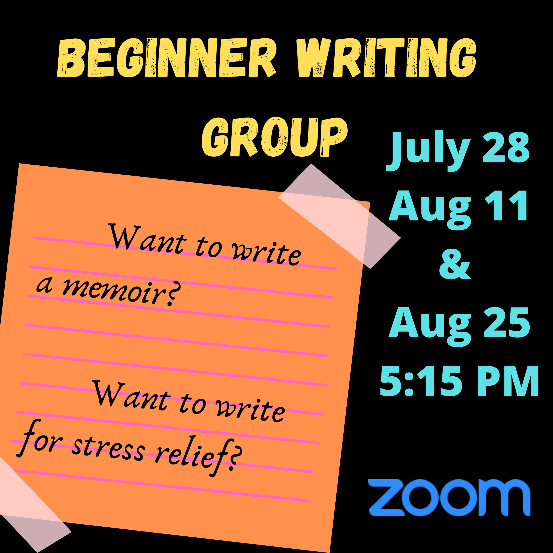 Beginner Writing Group