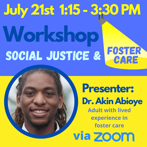 Workshop: Social Justice and Foster Care
