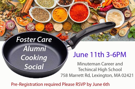 Foster Care Alumni Cooking Social 